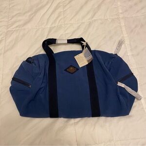Faherty Navy Travel Duffel Bag
